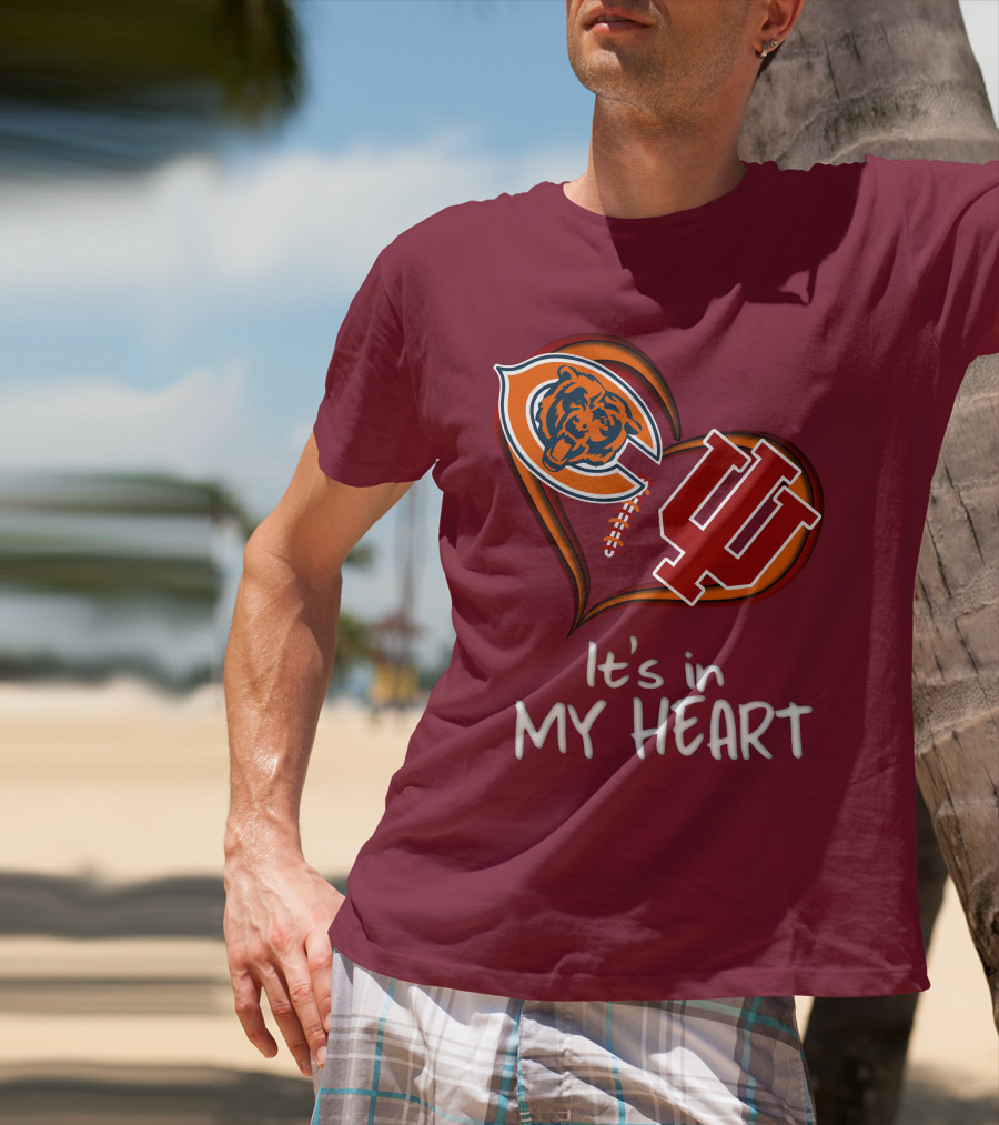 Bears Hoosiers It's In My Heart T-Shirt