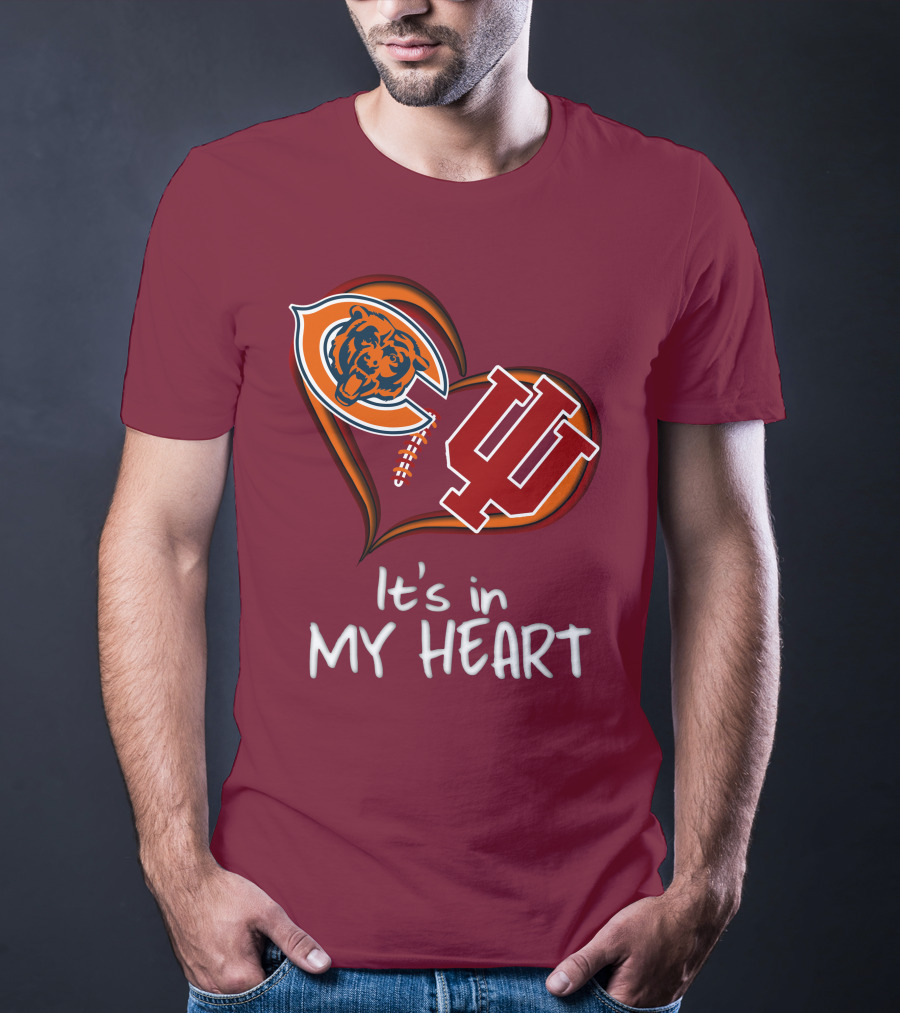 Bears Hoosiers It's In My Heart T-Shirt