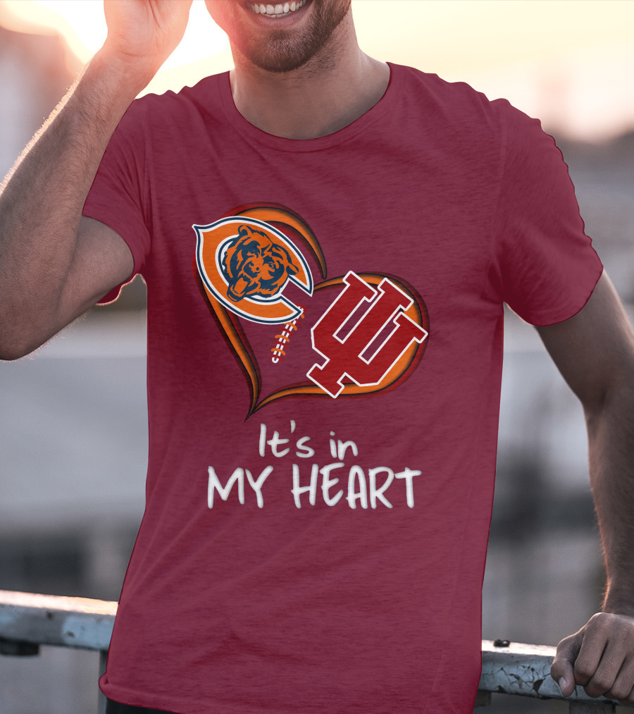 Bears Hoosiers It's In My Heart T-Shirt