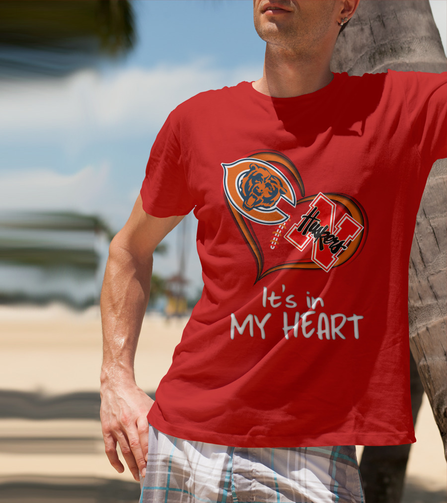 Bears Huskers It's In My Heart T-Shirt