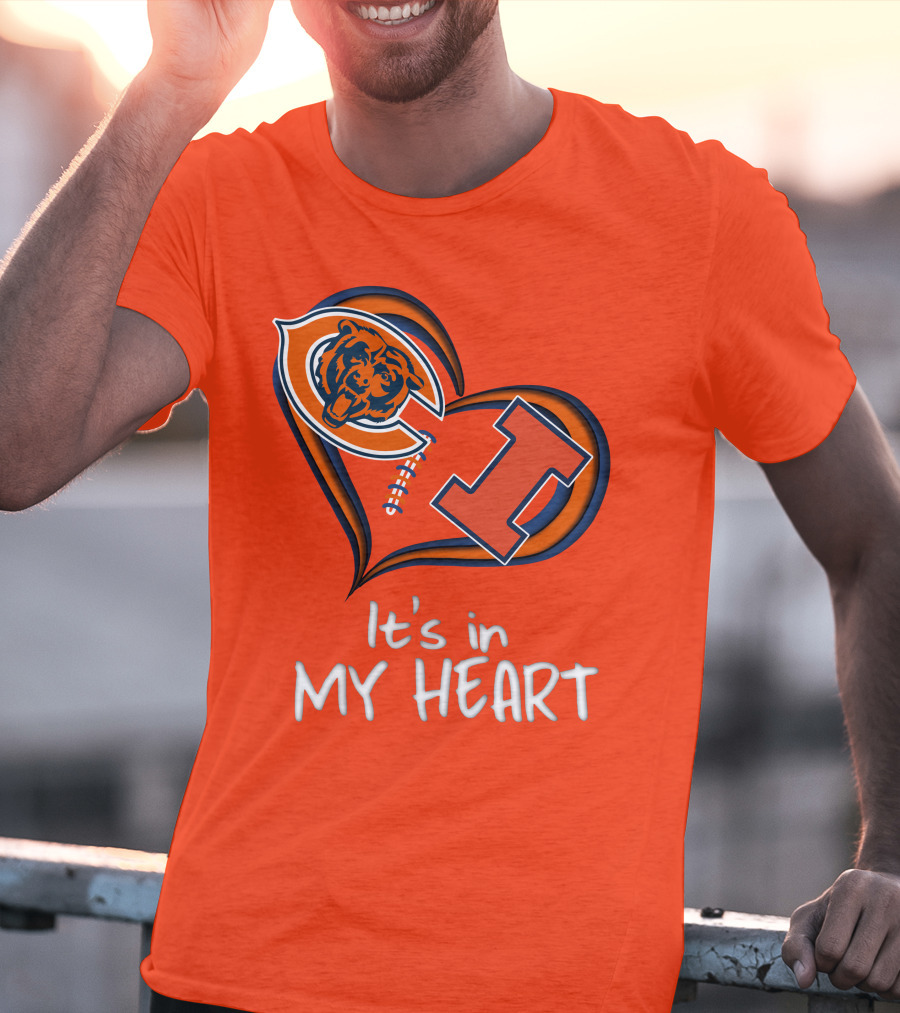 Bears Illinois It's In My Heart T-Shirt