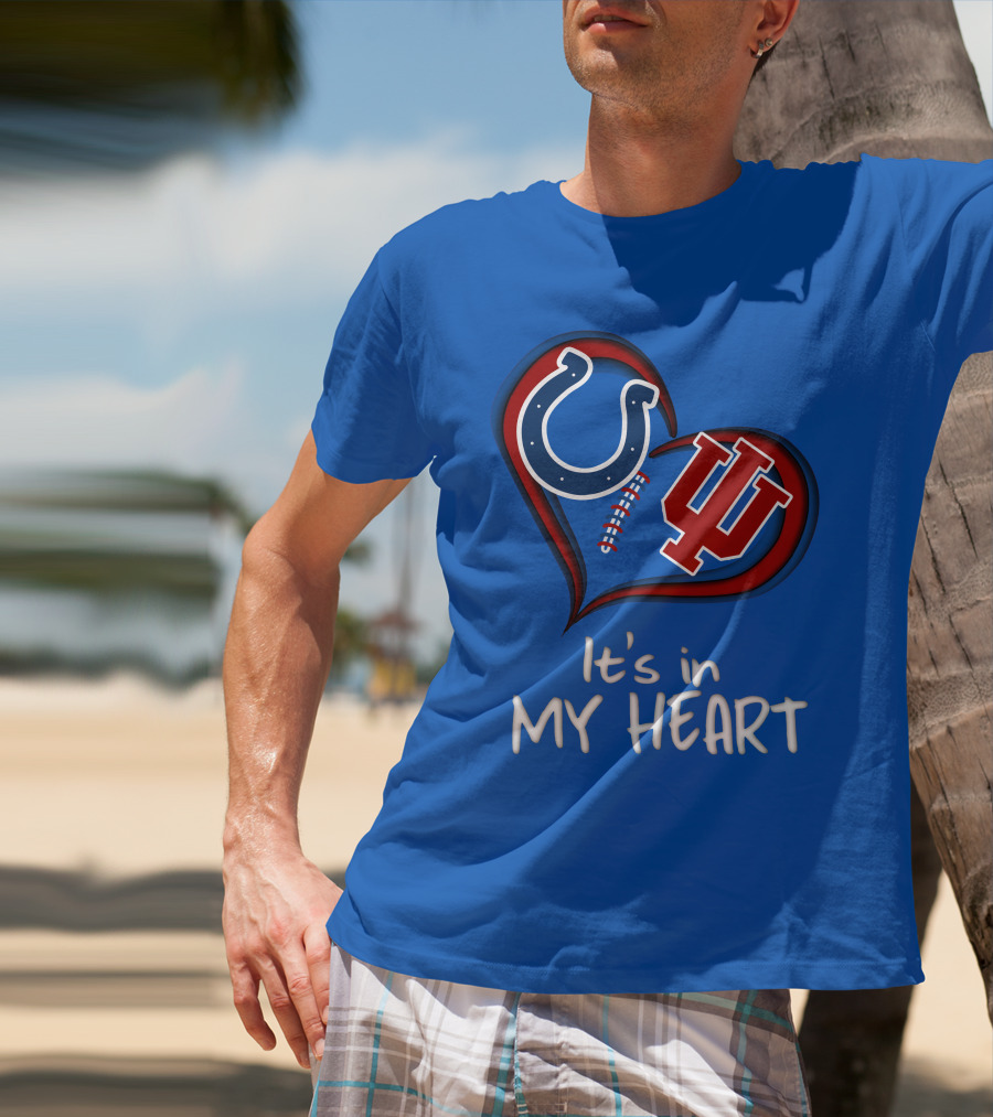 Colts Hoosiers It's In My Heart T-Shirt