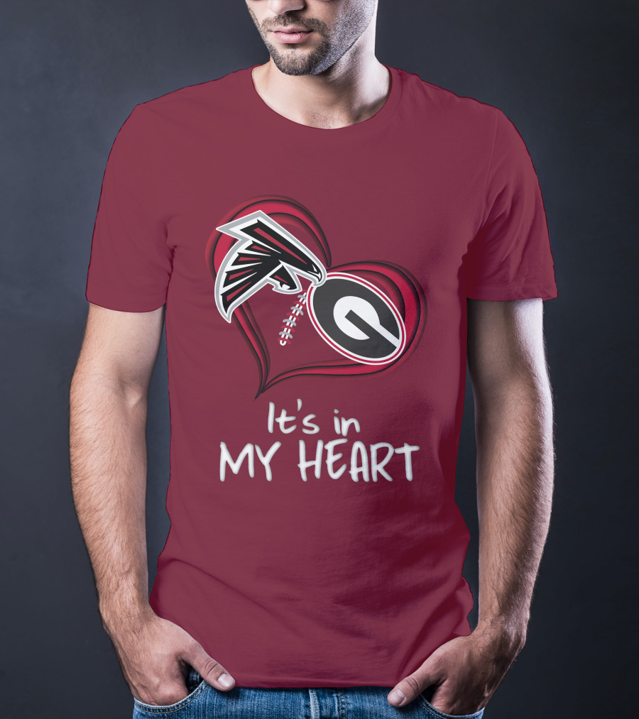 Falcons Bulldogs It's In My Heart T-Shirt