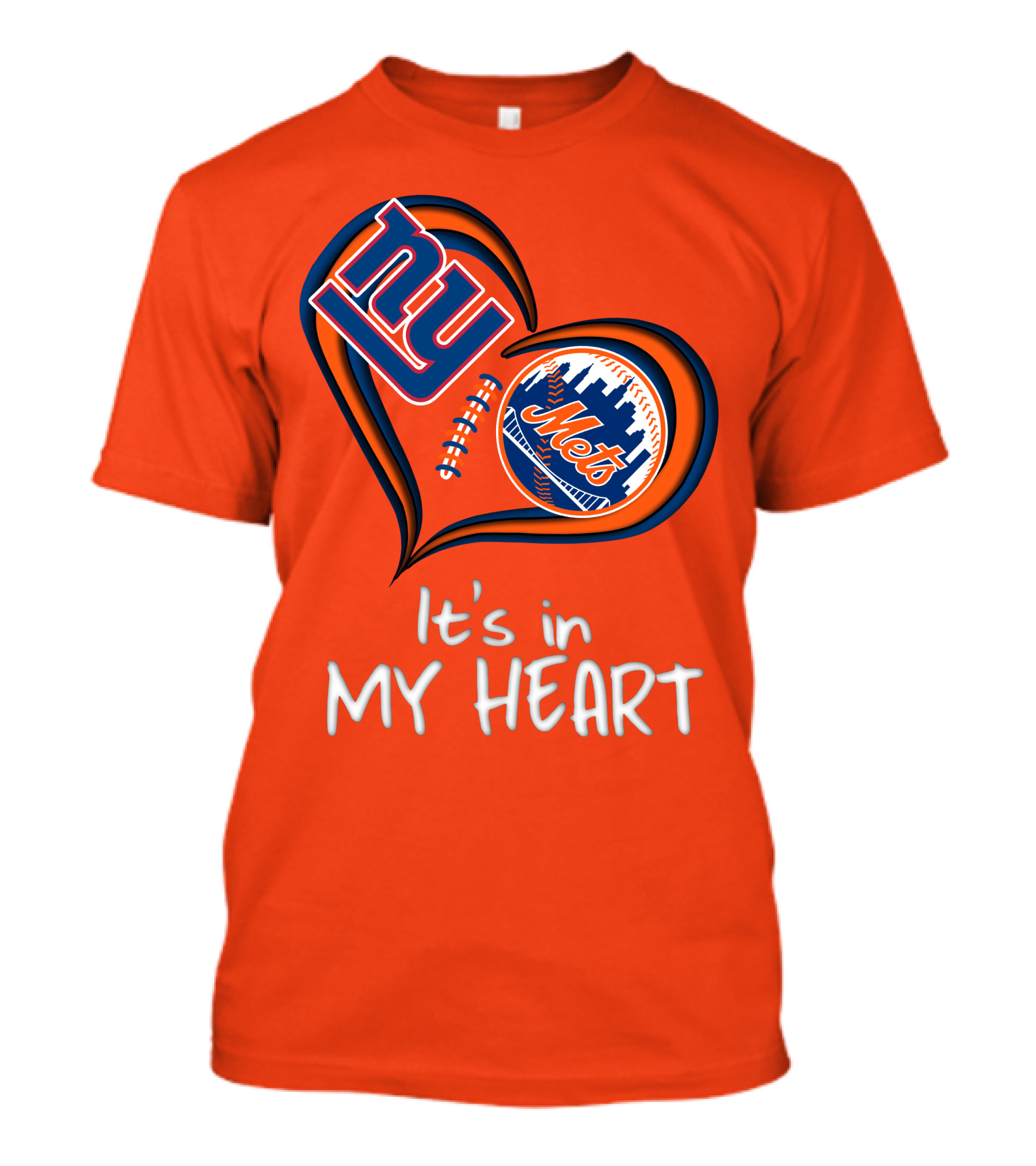 NY Mets In My Heart T-Shirt