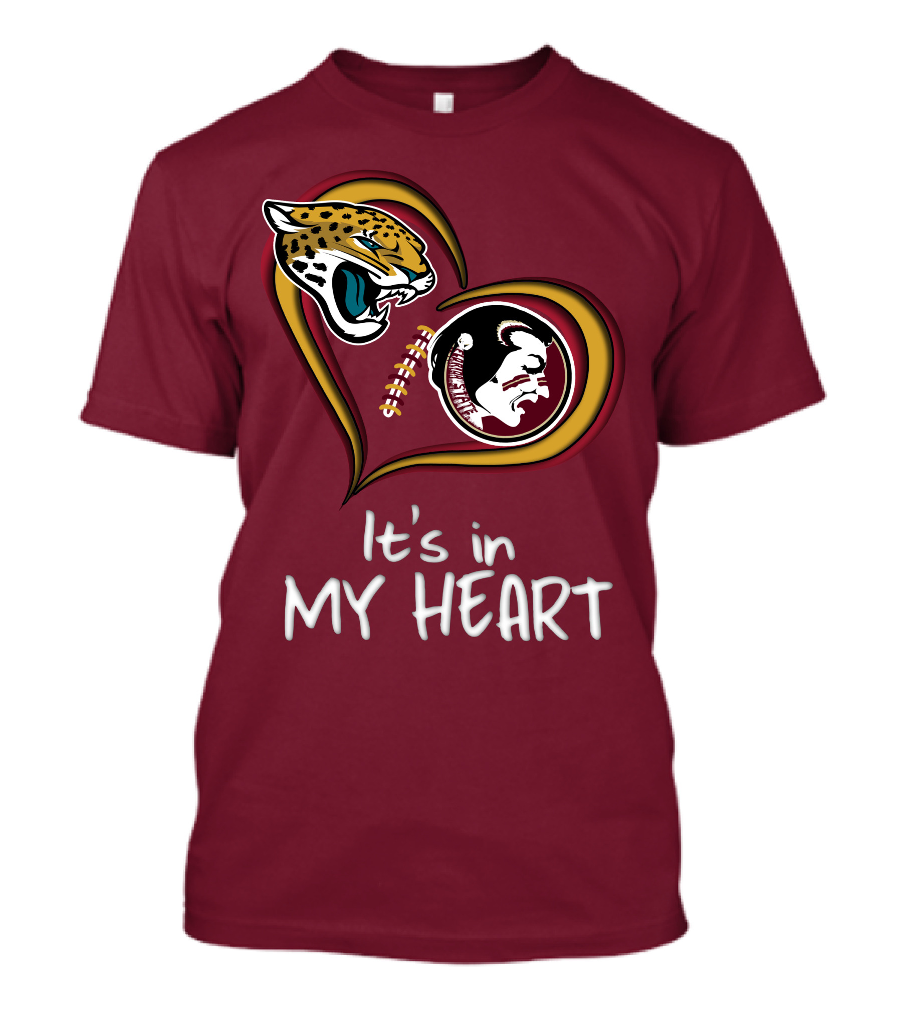 Jaguars Seminoles It's In My Heart T-Shirt