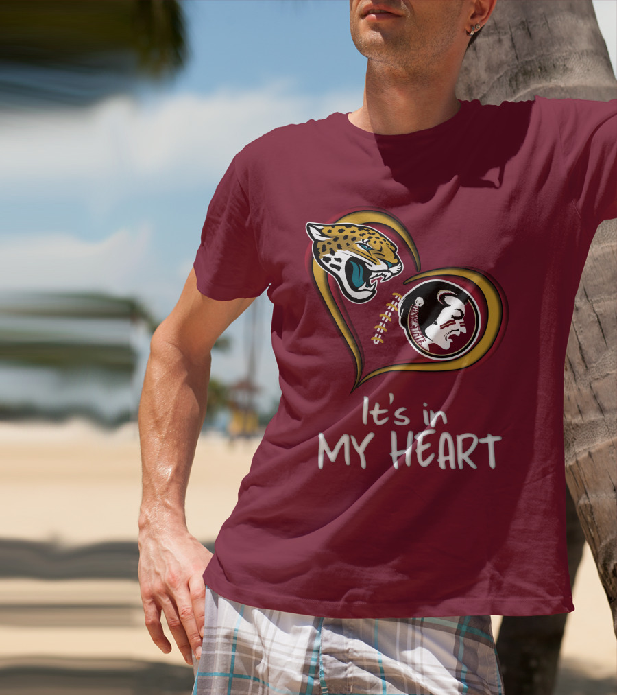 Jaguars Seminoles It's In My Heart T-Shirt