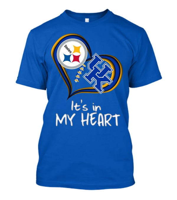 Steelers It's In My Heart Kentucky T-Shirt