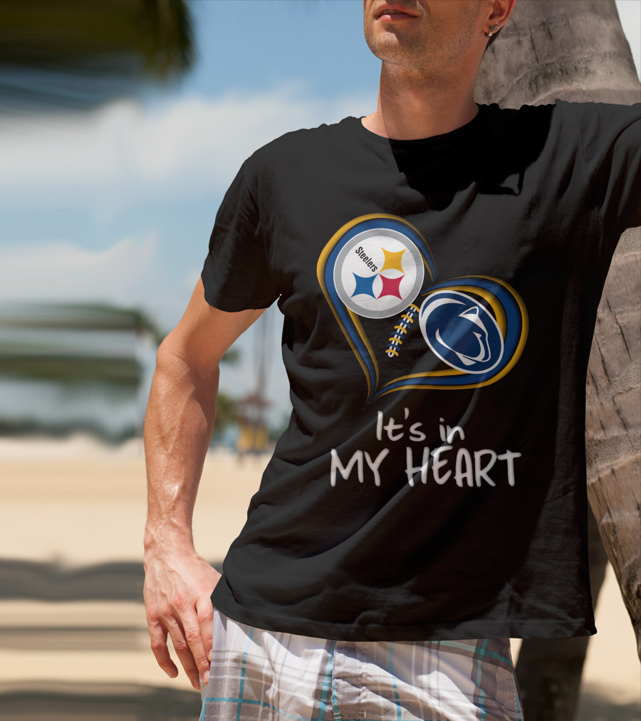 Steelers Penn State It's In My Heart T-Shirt