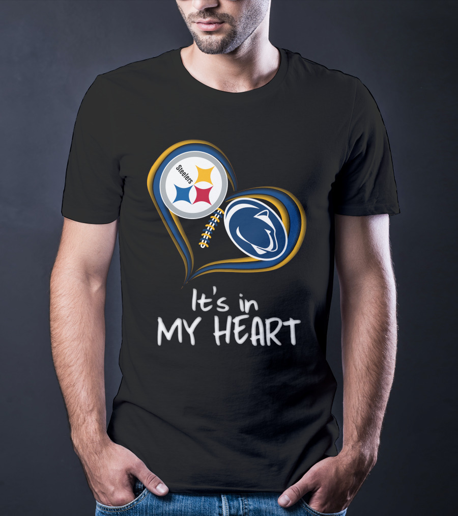 Steelers Penn State It's In My Heart T-Shirt