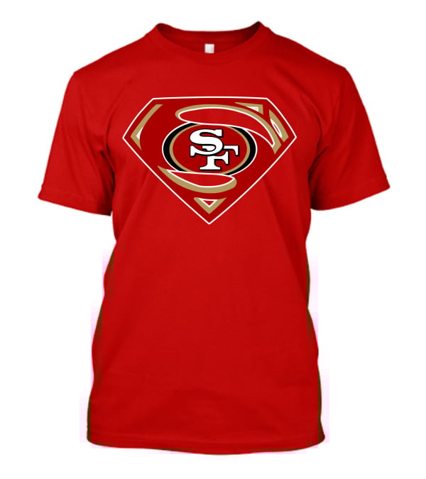 Sf 49ers Superhero T-Shirt