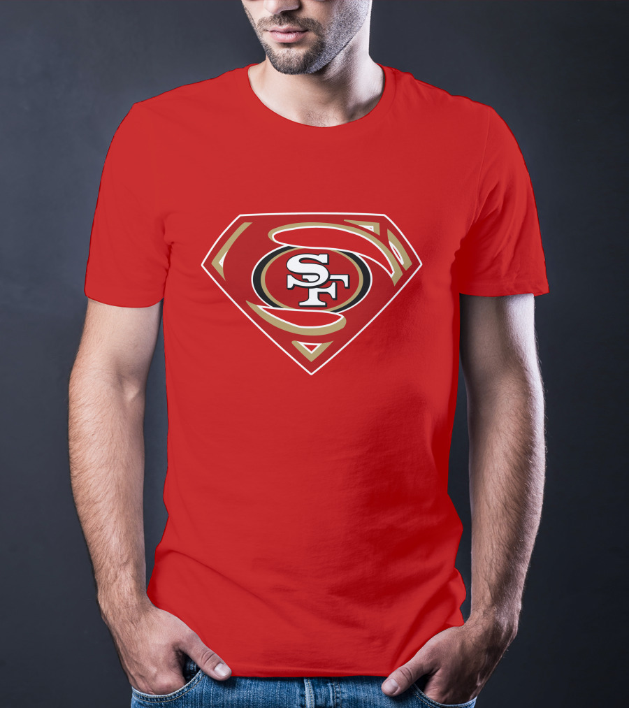 Sf 49ers Superhero T-Shirt