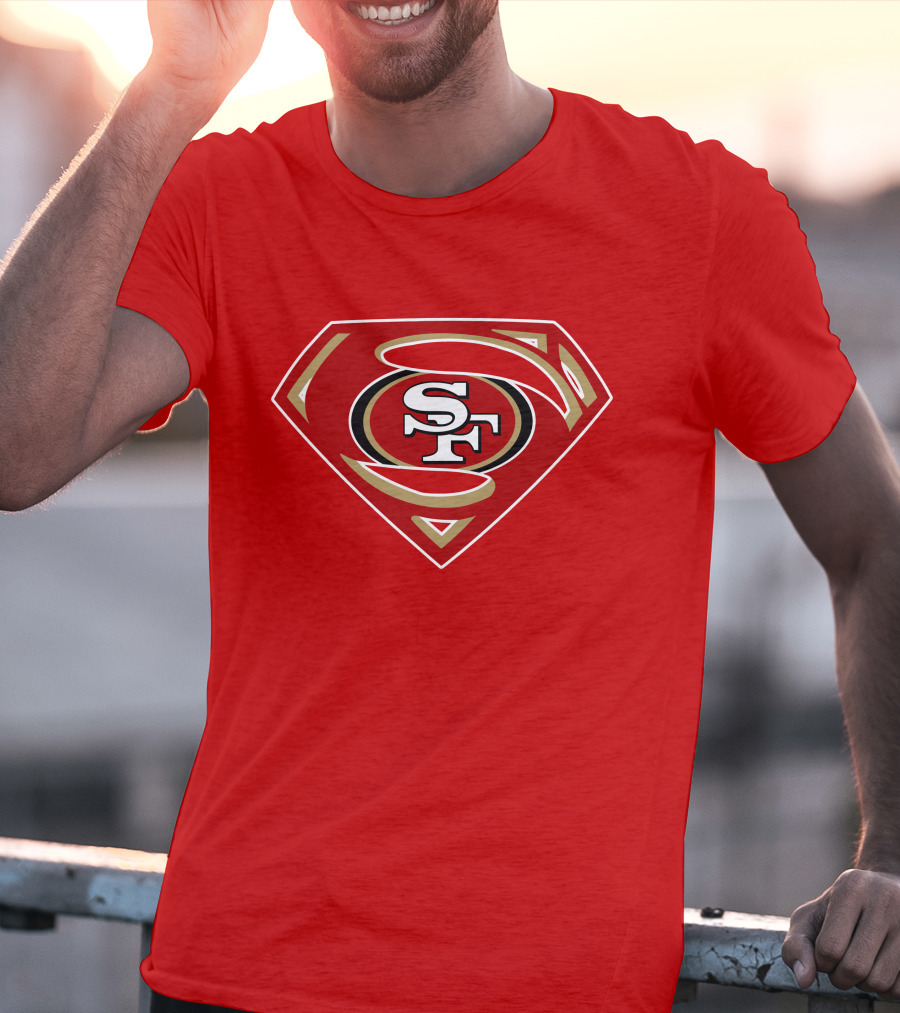Sf 49ers Superhero T-Shirt