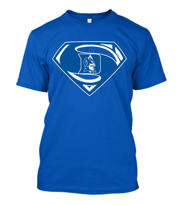 Duke Blue Devils Superman Logo Mashup T-Shirt