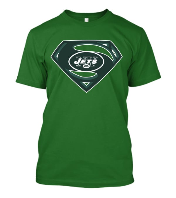 Jets Nfl Super Hero Symbol T-Shirt
