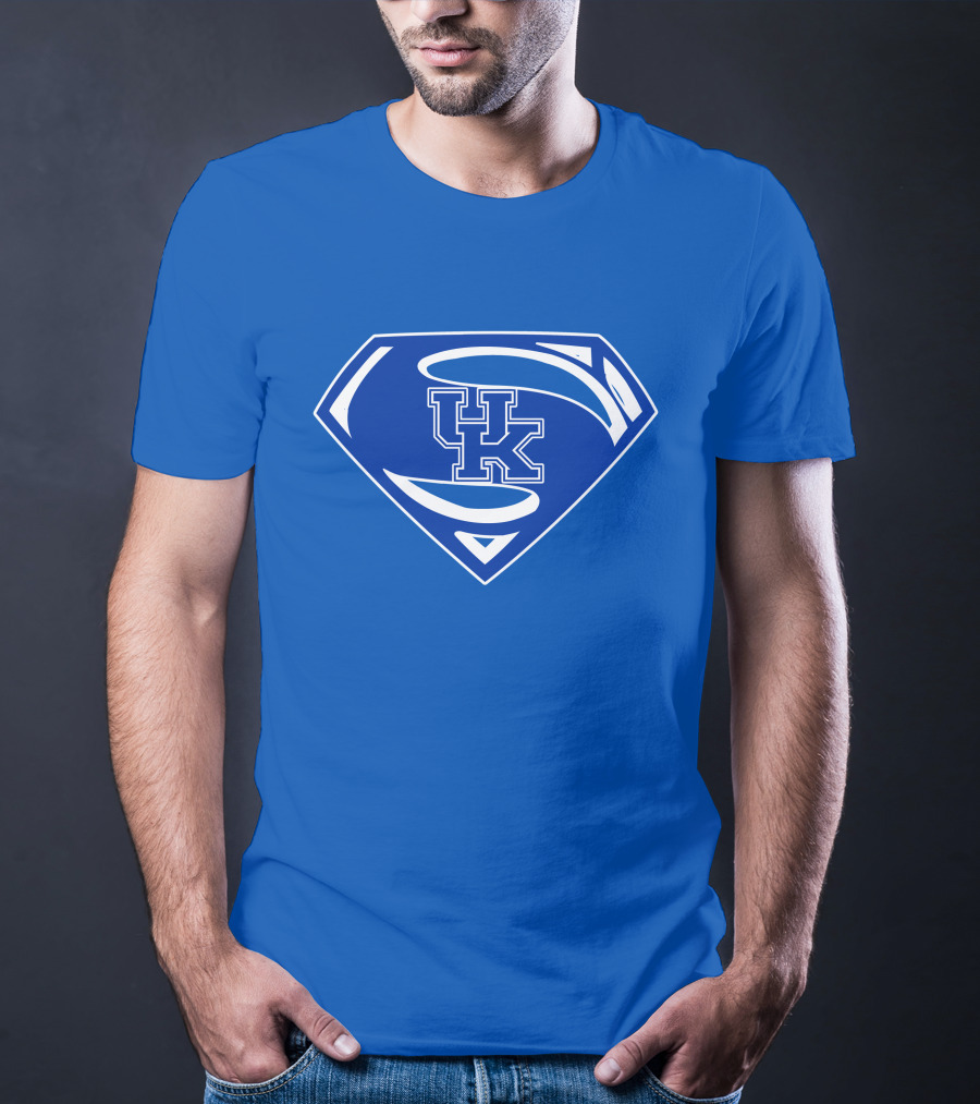 UK Superman Sports Logo Kentucky T-Shirt