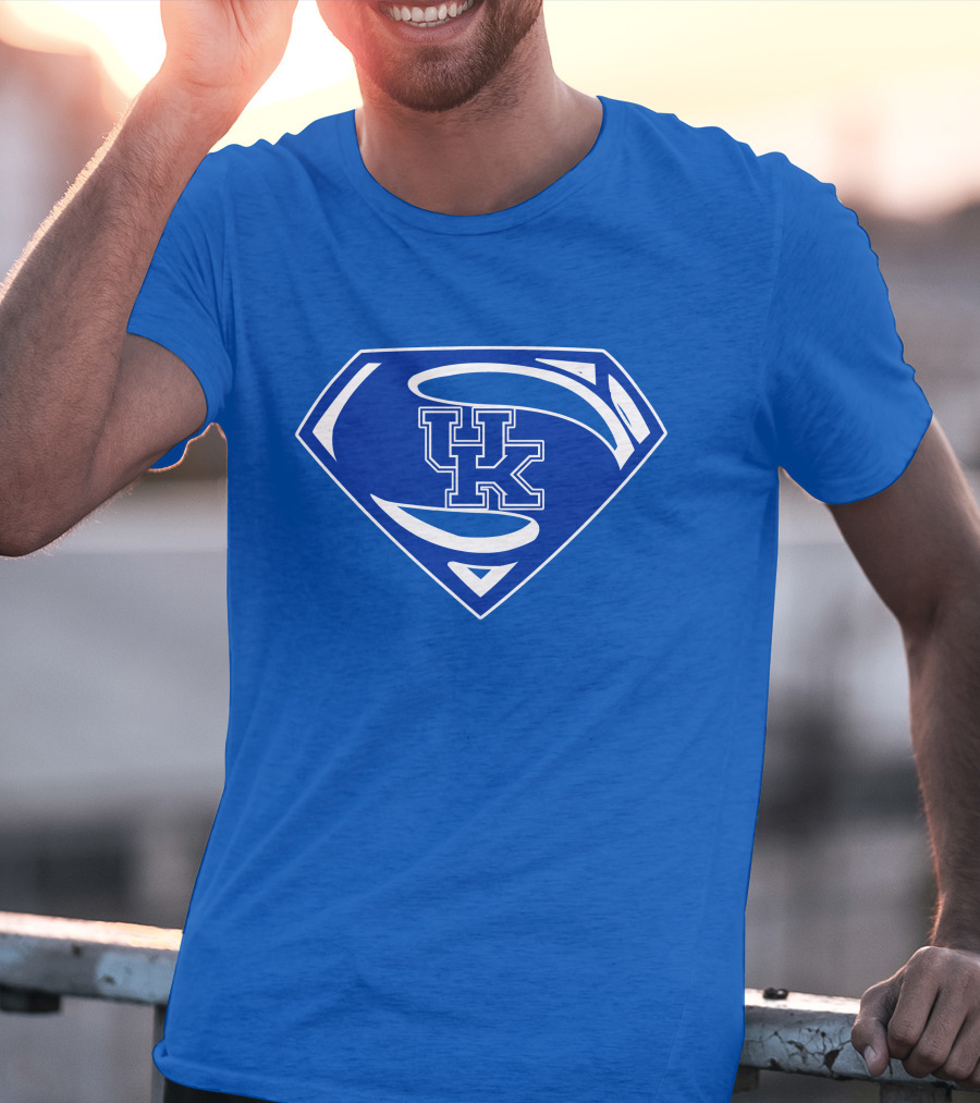 UK Superman Sports Logo Kentucky T-Shirt