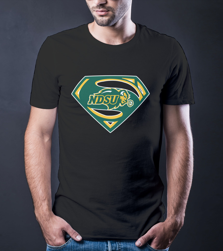 NDSU Bison Superman Shield T-Shirt