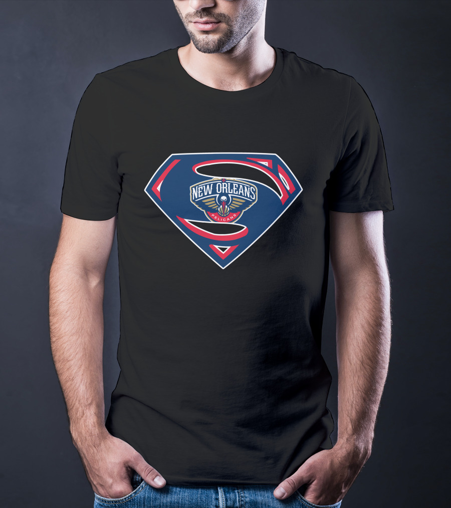 New Orleans Pelicans Superman T-Shirt