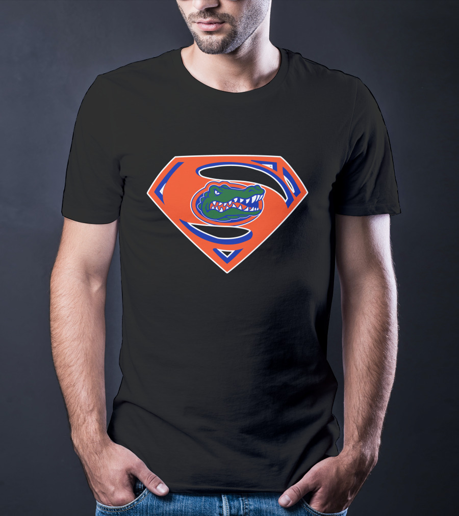 Superman Gators Symbol With Alligator T-Shirt