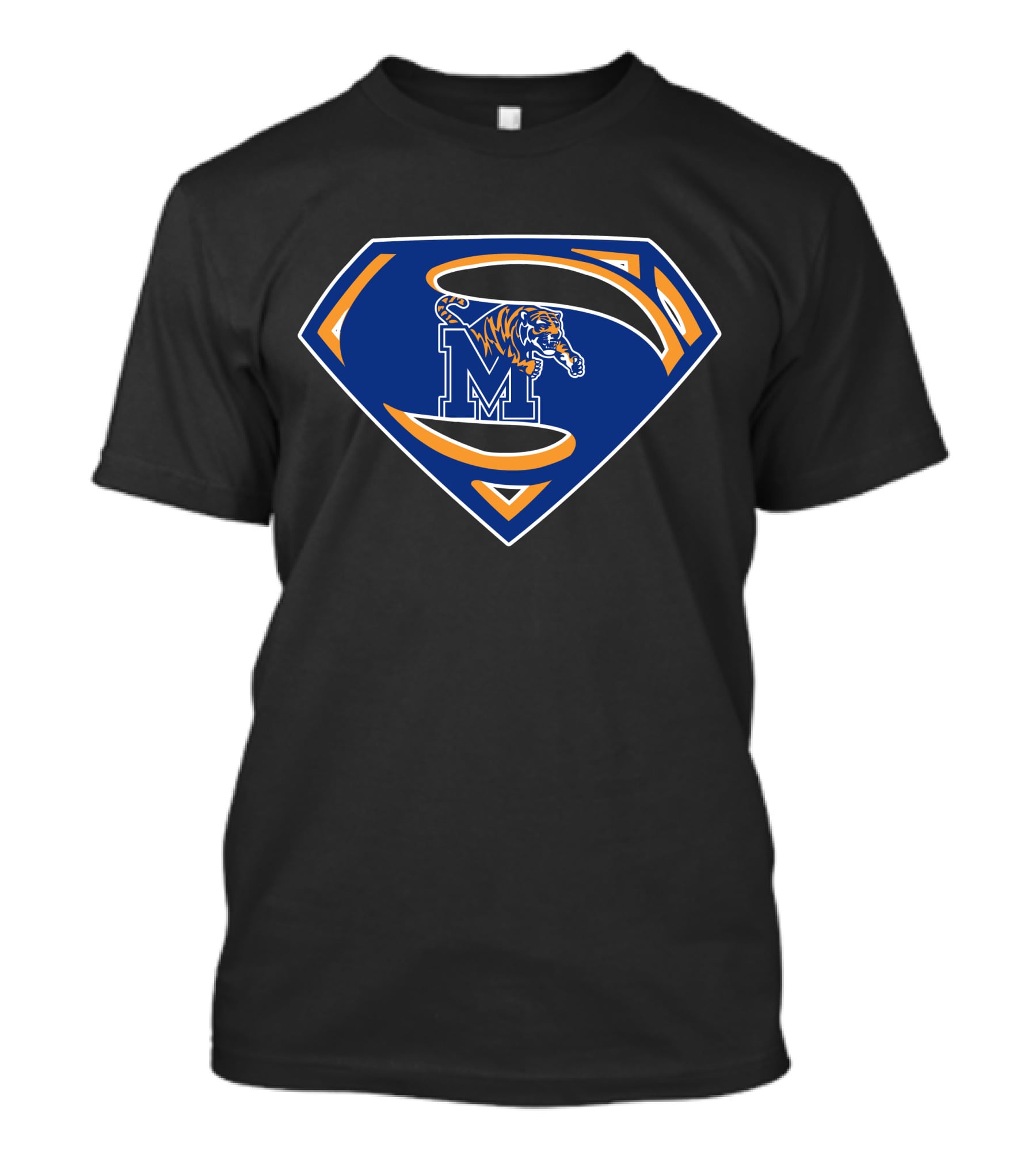 Memphis Tigers Superman Logo Collab T-Shirt