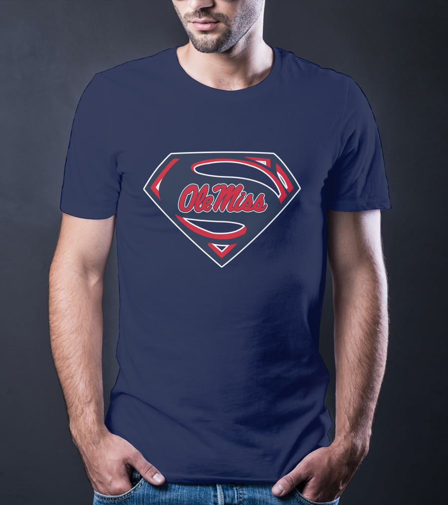 Ole Miss Superman S T-Shirt