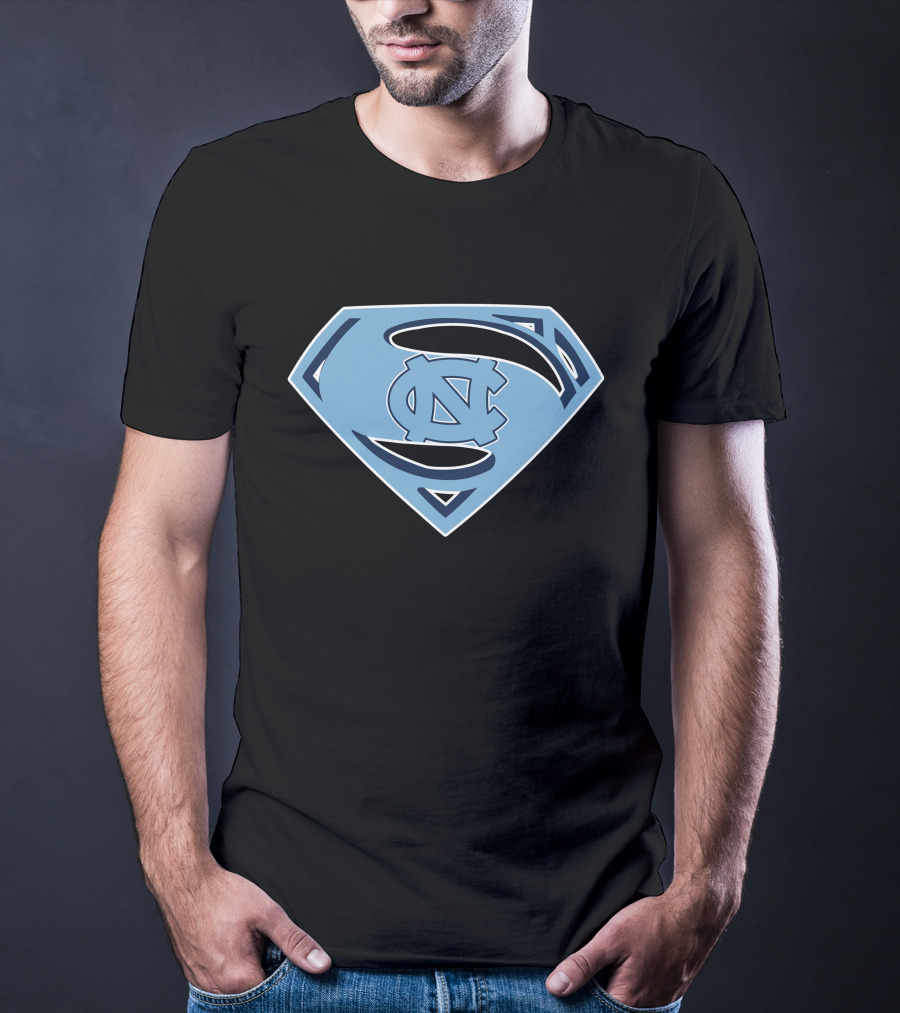 UNC Tar Heels Superman T-Shirt
