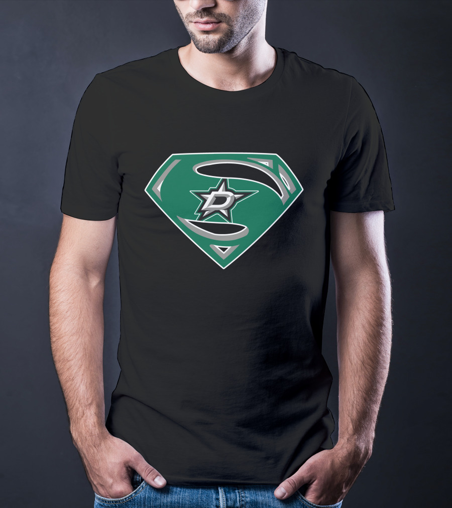 Dallas Stars Superman T-Shirt