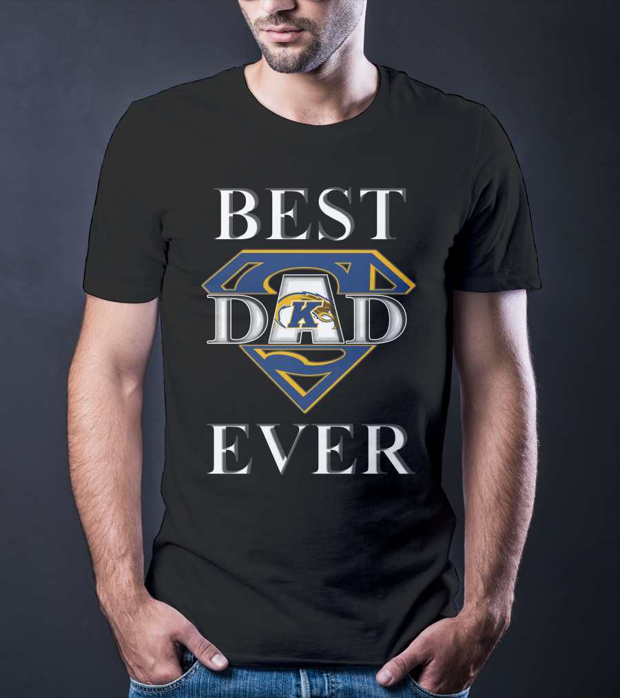Kent State Golden Flashes Superman Best Dad Ever T-Shirt