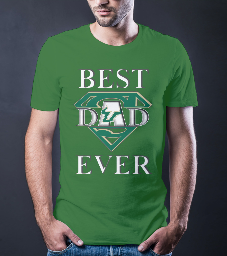 South Florida Bulls Best Dad Ever Super Dad T-Shirt