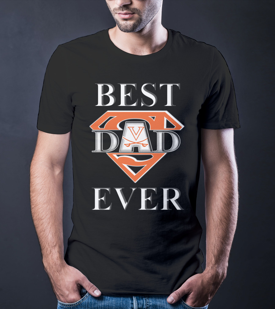 Super Dad Virginia Cavaliers Best Ever T-Shirt
