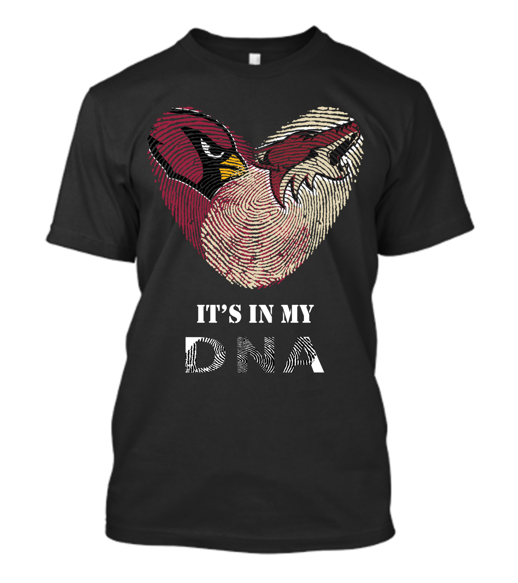 Arizona Cardinals Coyotes It's In My Dna T-Shirt