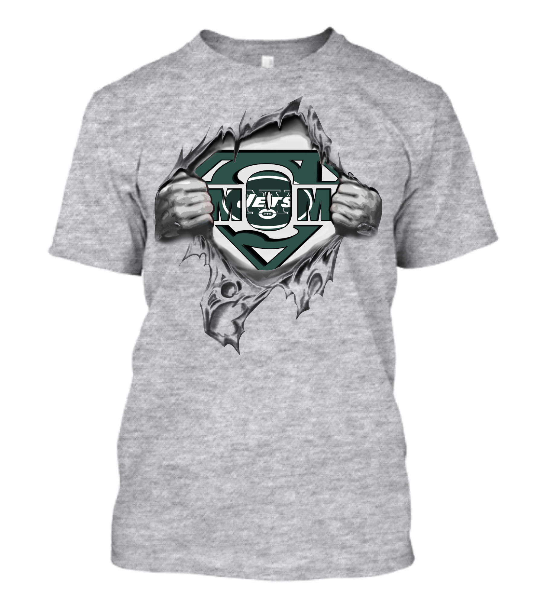 Jets Super Mom Logo Tear-Away T-Shirt