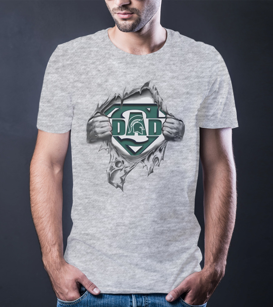 Michigan State Spartans Dad Super T-Shirt