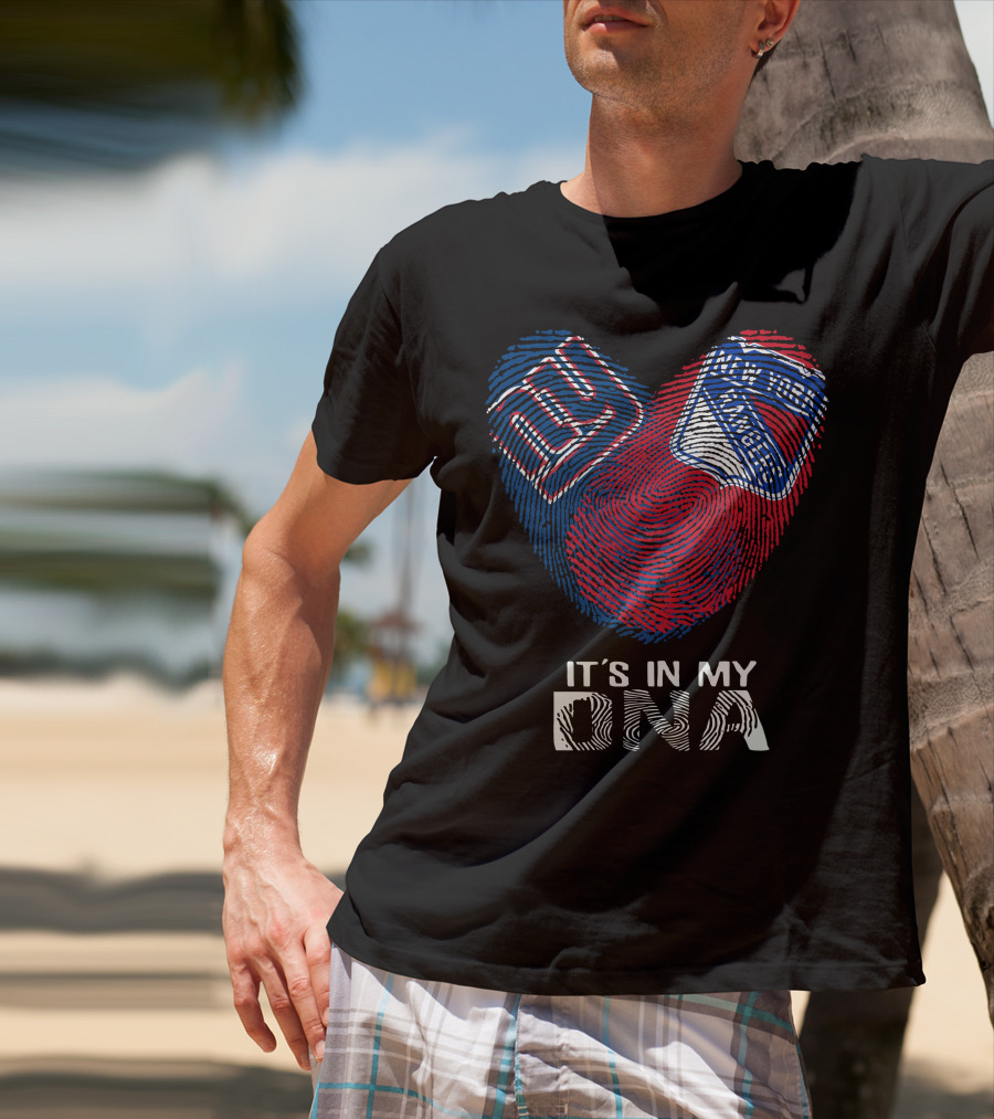 New York Giants Rangers It's In My Dna T-Shirt