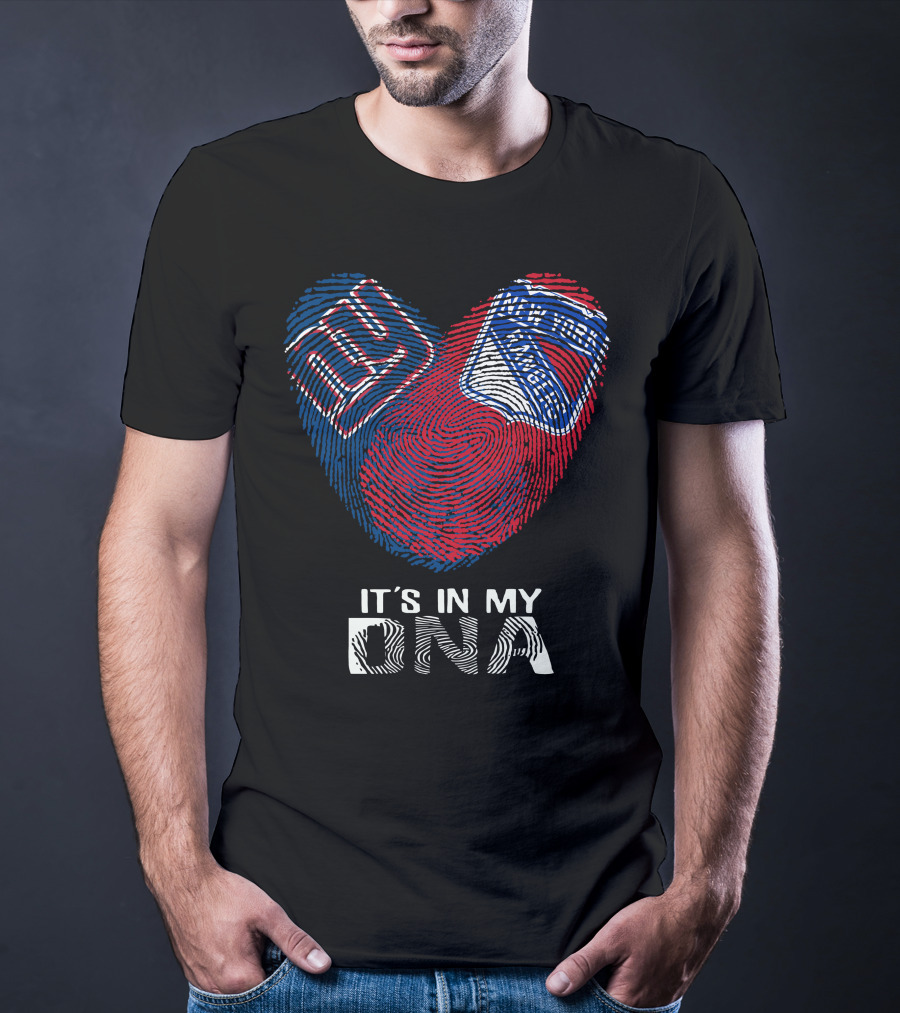 New York Giants Rangers It's In My Dna T-Shirt