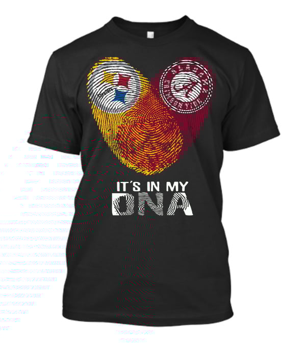 Steelers Alabama Crimson Tide It's In My DNA T-Shirt
