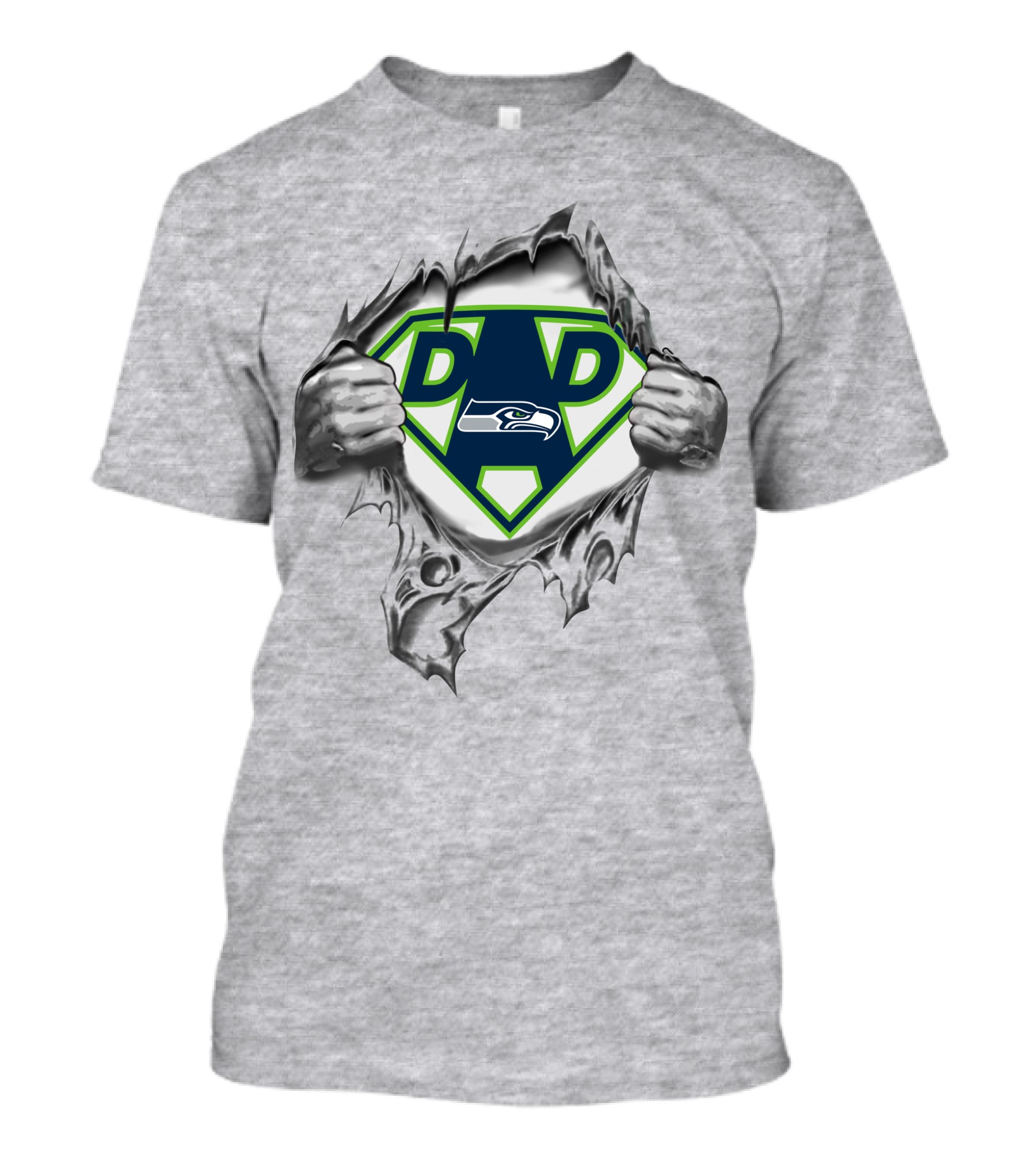 Seahawks Super Dad T-Shirt