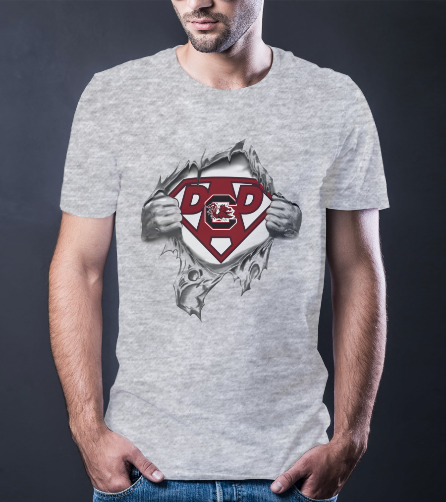 South Carolina Gamecocks Super Dad T-Shirt