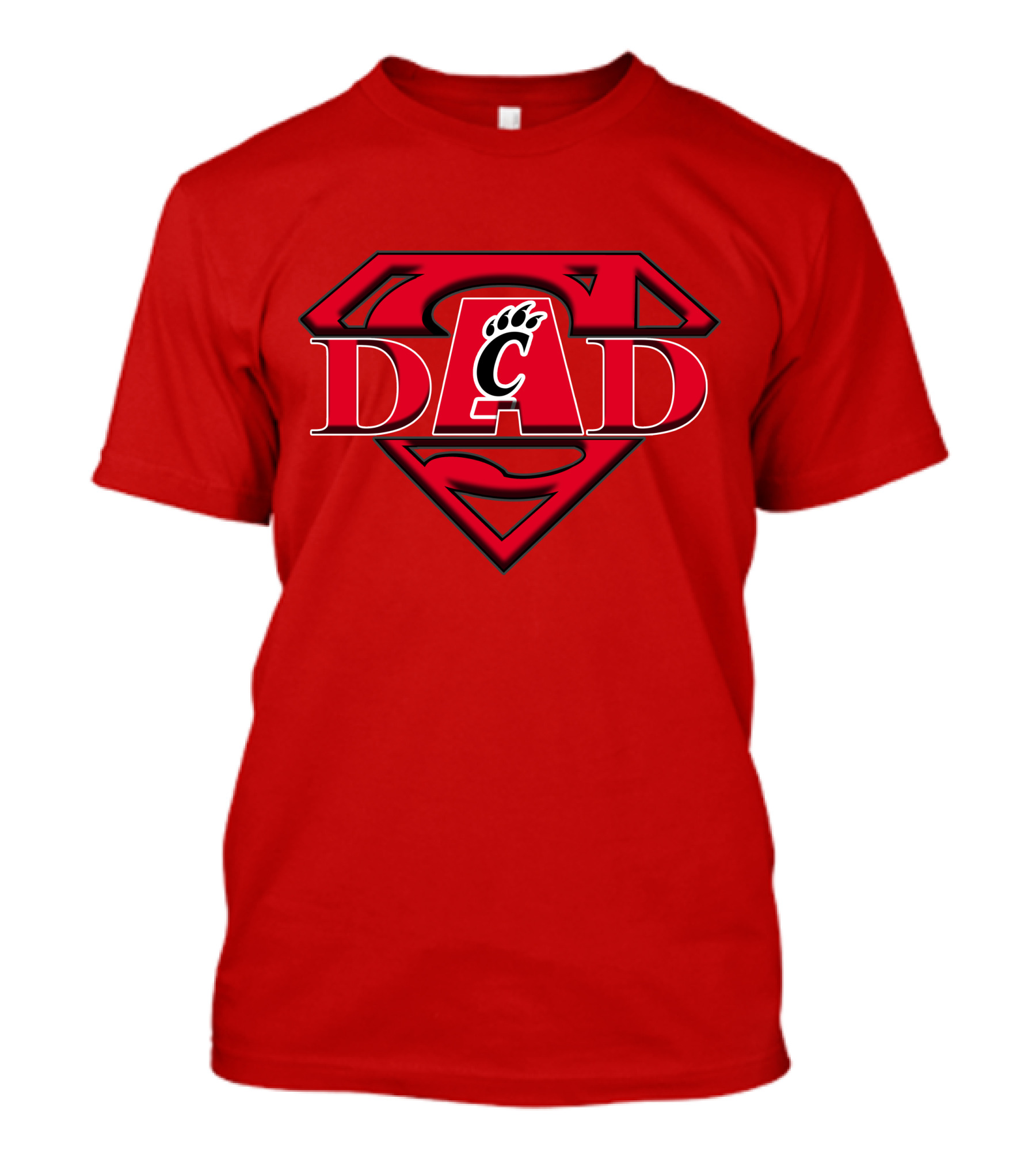 Cincinnati Bearcats Super Dad T-Shirt
