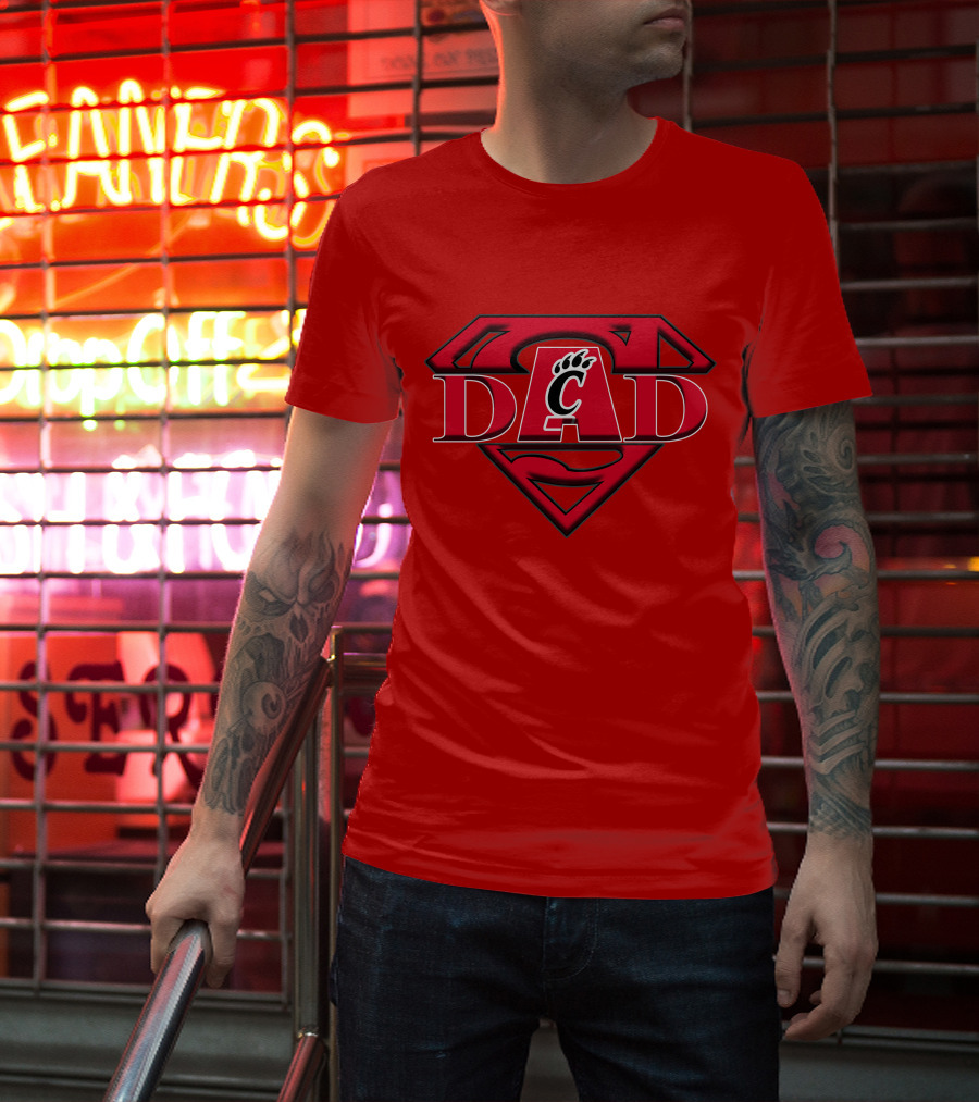 Cincinnati Bearcats Super Dad T-Shirt