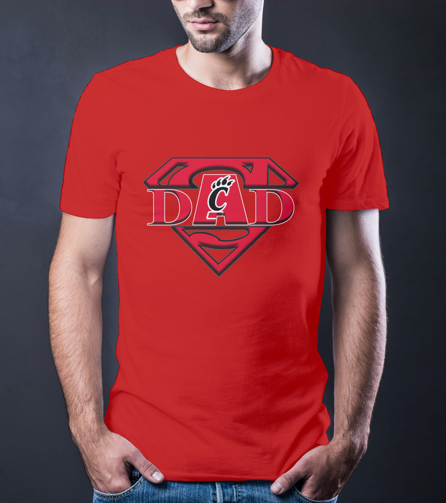 Cincinnati Bearcats Super Dad T-Shirt
