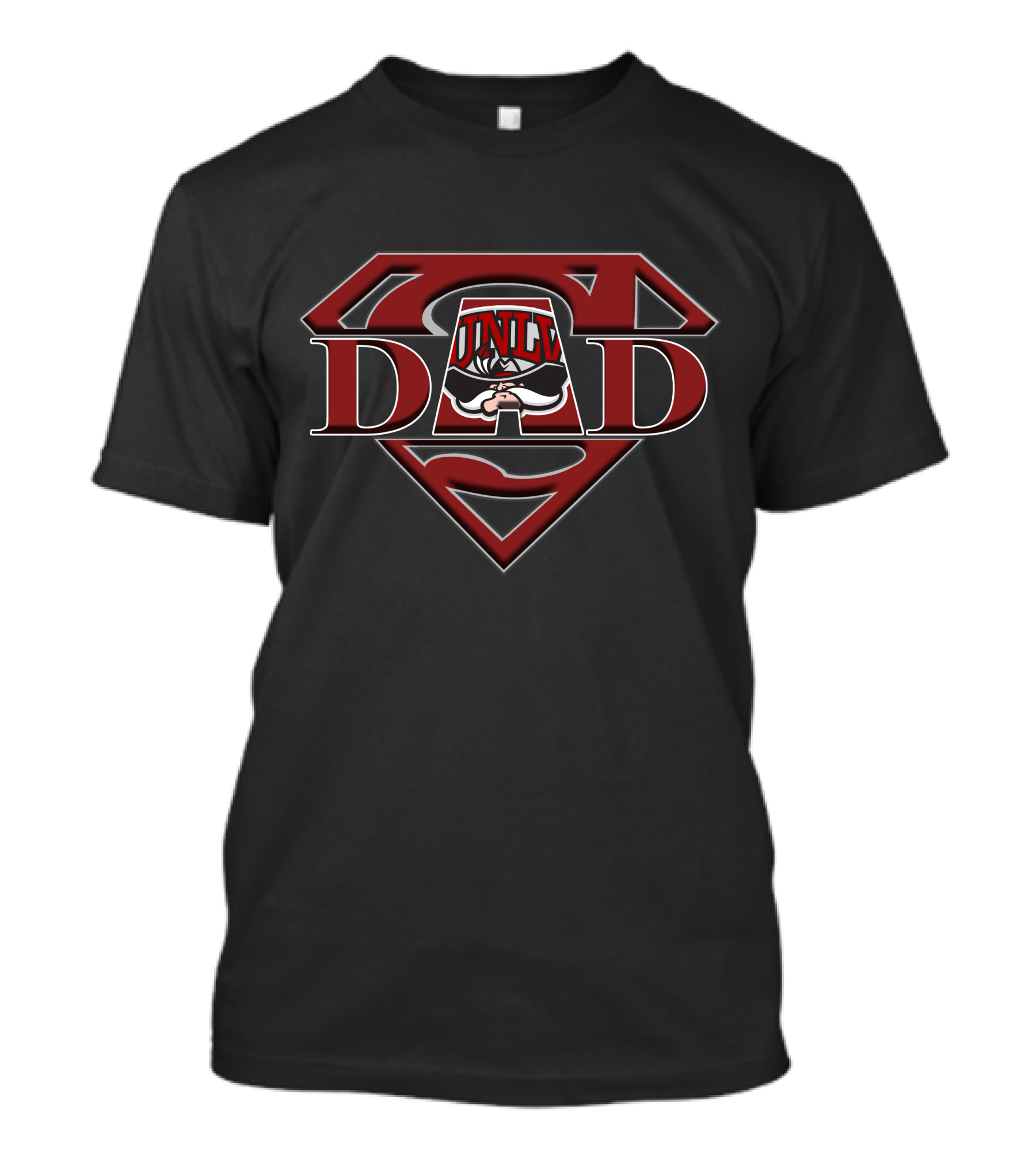 Unlv Rebels Super Dad Superman T-Shirt