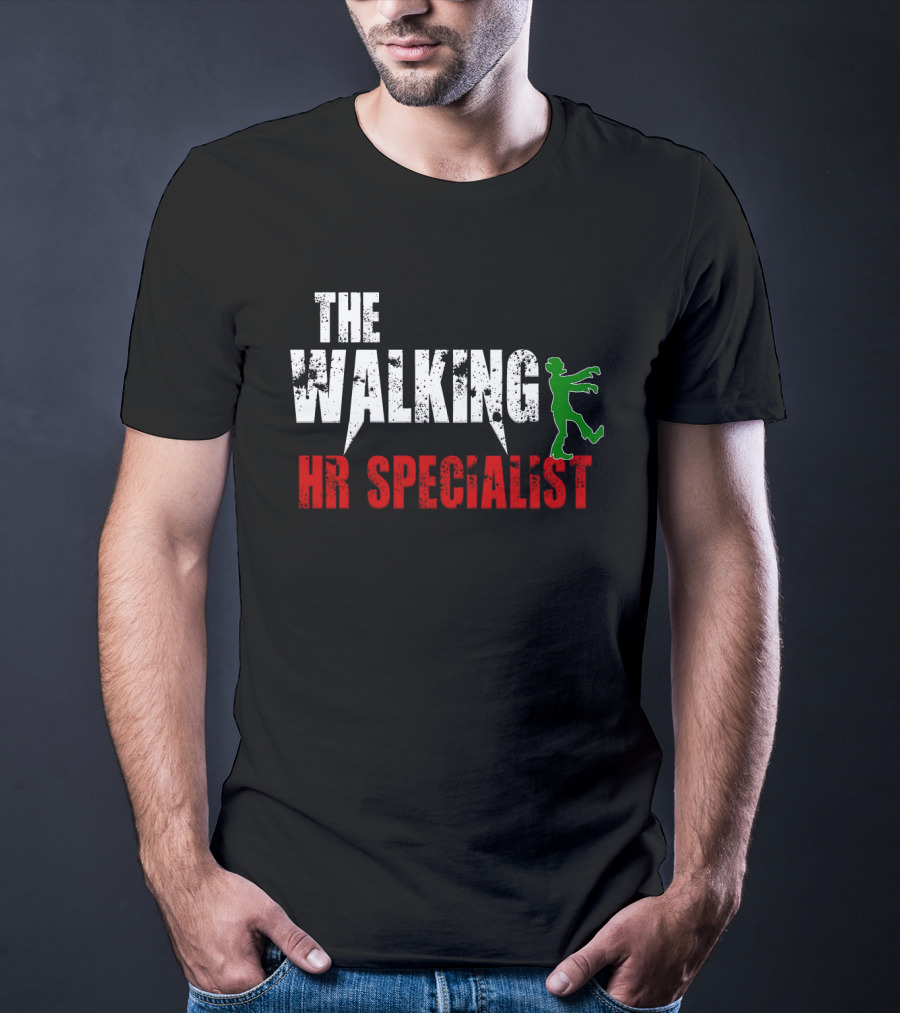 The Walking Hr Specialist Halloween Human Resources T-Shirt