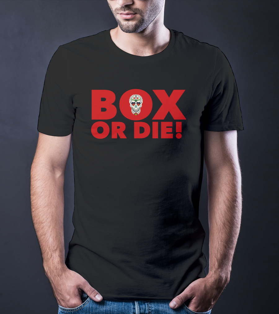 Box Or Die Sugar Skull T-Shirt