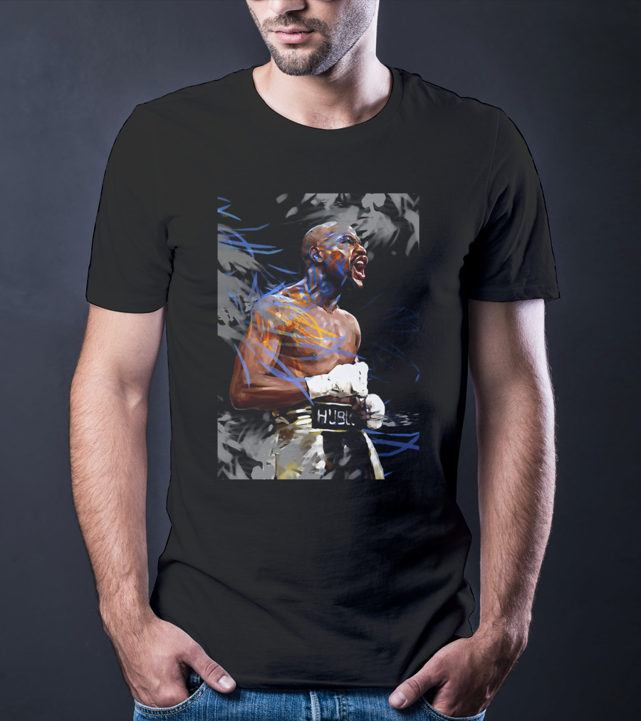Hugo Floyd Boxing Champion Athletic Expression Dynamic T-Shirt