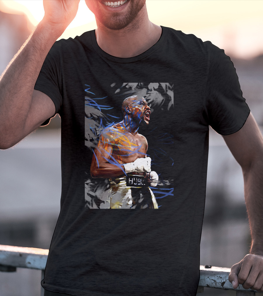 Hugo Floyd Boxing Champion Athletic Expression Dynamic T-Shirt