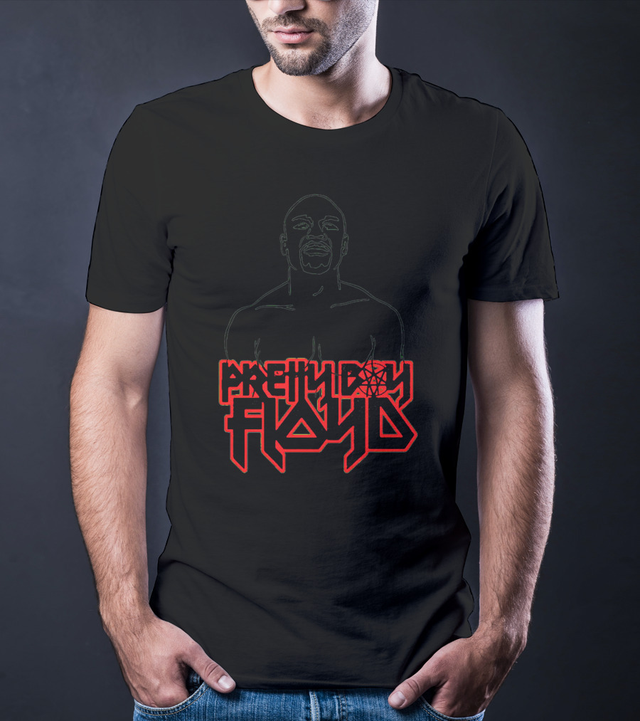 Pretty Boy Floyd Boxing Legend Outline T-Shirt