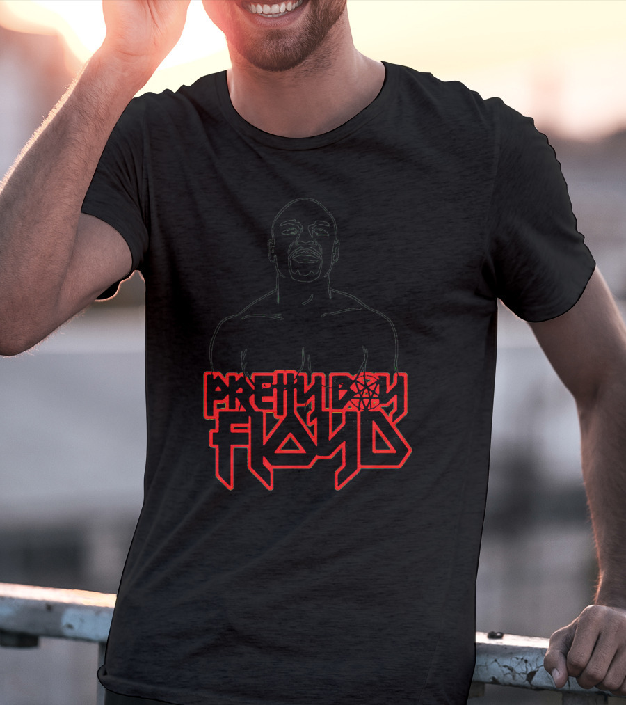 Pretty Boy Floyd Boxing Legend Outline T-Shirt