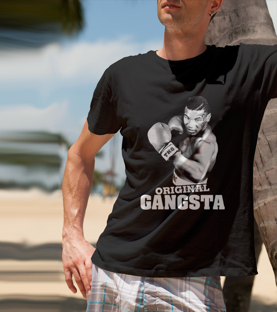Mike Tyson Original Gangsta Boxing Tko T-Shirt