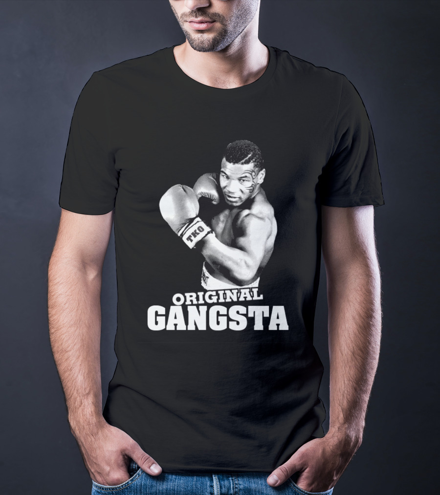 Mike Tyson Original Gangsta Boxing Tko T-Shirt